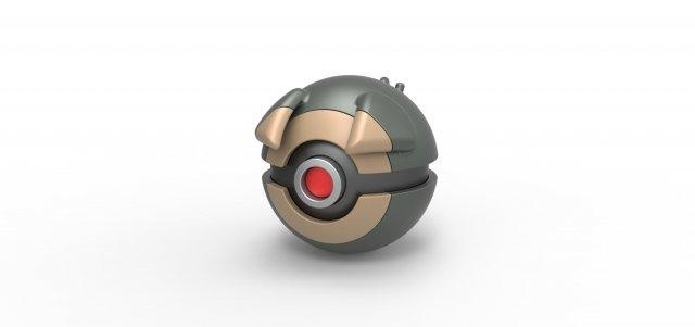 lechonk esfera conceito recipiente brinquedo impressão imprimível bola 3d print model - Mito3D