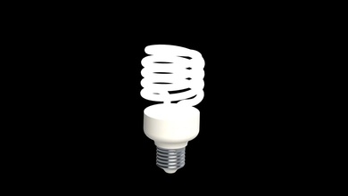 LED lampe Assemblée fil 3d print model - Mito3D
