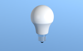 led ampoule 3d modèle in 3dexport lumière éclairage projecteur lampe intérieur lumières leds électricité concentrer lampara luz électrique réaliste réel taille 3d print model - Mito3D