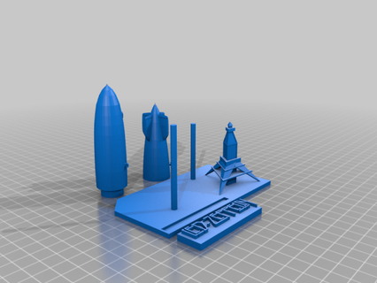 led zeppelin 3d impression modèle in figurines 3dexport musique roche 3d print model - Mito3D