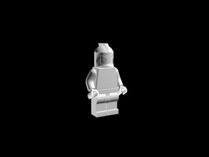lego clon phase 1 clone clonetrooper starwars minifigure legos toy articulable 3d print model - Mito3D