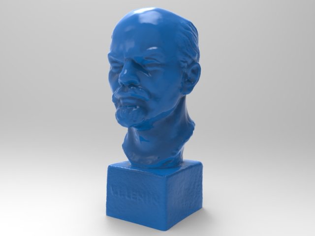 lenin sculptur sculpture 3D print model - Mito3D