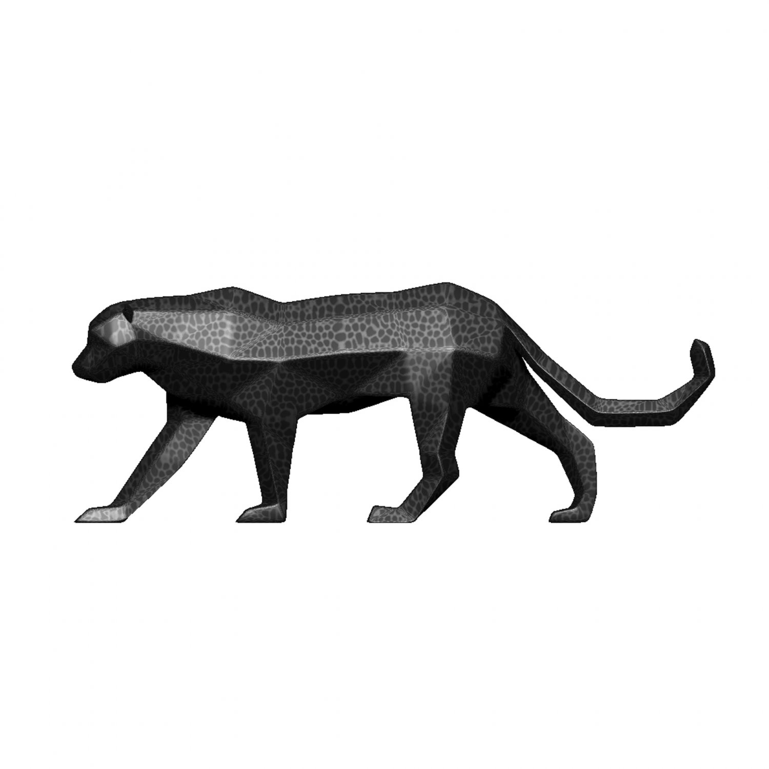 leopardo elefante cerdo escanear impresión stl 3D print model - Mito3D