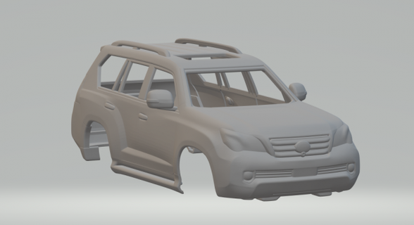 Lexus gs araç döküm Sıcak tekerlekler yuva slotcar slot car oyuncaklar araba 3dpirnt Yazdır baskı yazdırılabilir 3d print model - Mito3D