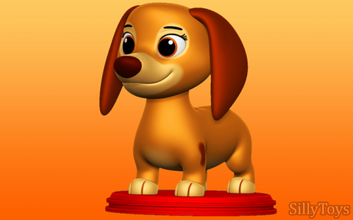 Freiheit Pfote patrouillieren Film Pawpatrol Hund Kind Charakter Vierfüßler dummes Spielzeug braun Karikatur Verfolgungsjagd Everest weiblich Eckzahn 3d print model - Mito3D