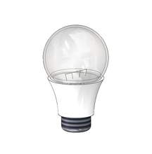 luce lampadina 3parts design elettrico lampada energia filamento industriale 3d print model - Mito3D