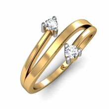 ligero peso señoras anillo 011 joya joyería oro plata imprimible diamante compromiso Boda matrimonio joyas cnc mujer dama amor platino enamorado 3d print model - Mito3D