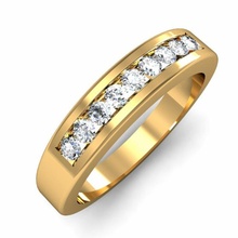 ligero peso señoras anillo 021 joya joyería oro plata imprimible diamante compromiso Boda matrimonio joyas cnc mujer dama amor platino enamorado 3d print model - Mito3D