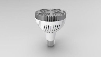 lighting led lamp rhinoceros 3dmax light 3d print model - Mito3D