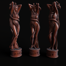 lilith 3d print model in sculpture 3dexport cnc stl artcam aspire router ingraver relief woodvorking woodcarving decorative fashion style 3d print model - Mito3D