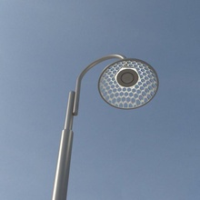 lilium lumière pôle éclairage lampadaire mât phare paysage landscape design feu parc public rue 3d print model - Mito3D