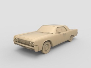 lincoln continental 1962 3d impression modèle in automobile 3dexport voiture voitures loisir auto camion d'impression conduire rc jouet plastique 3d print model - Mito3D