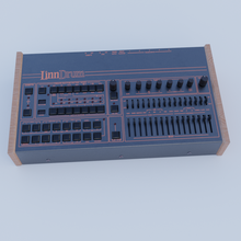 linndrum davul makine dijital müzikal cihaz sıralayıcı elektronik 3d print model - Mito3D