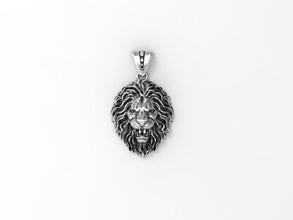 lion pendant lioness puma cheetah africa wild pictus tiger cat animal panthera predator king panthere pantera jewelry silver art pendants bengal 3d print model - Mito3D