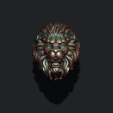 lion ring 3d print model in pendants 3dexport jewellery gold diamond printable silver jewel nature zbrush men apparel cad male jewelry panthere pantere tiger puma bengal 3d print model - Mito3D