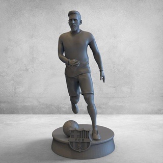 Lionel messi homem 3d impressão futebol jogador stl 3d print model - Mito3D