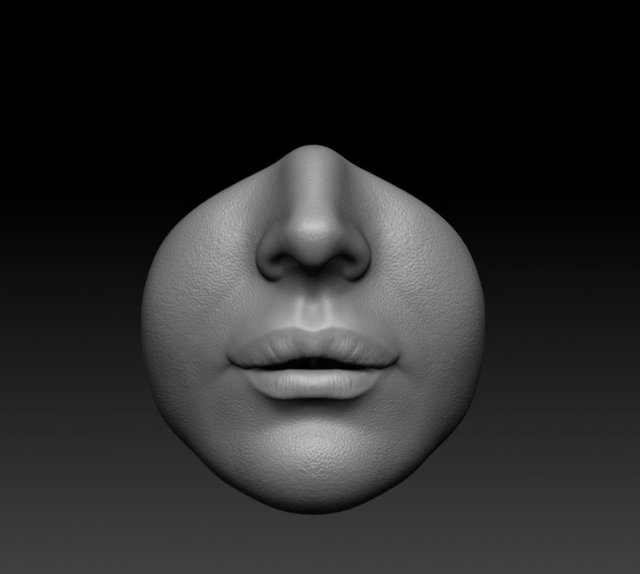 dudak ağız stl 3d Yazdır dudaklar 3D print model - Mito3D