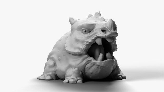 Drago mostri creature arte scultura Drago creatura 3d stampa stampabile figura miniatura animale giocattolo arte escultura Drago piccolo criatura impresin imprimibile figura 3d print model - Mito3D