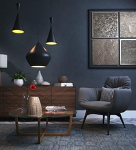 vivant chambre décor intérieur 3d modèle architectural moderne décoration maison réaliste meubles 3d print model - Mito3D