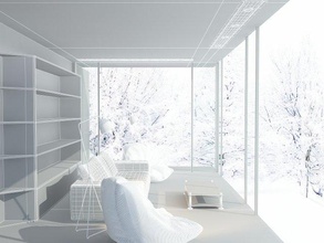 living room 3d model in 3dexport 3d print model - Mito3D