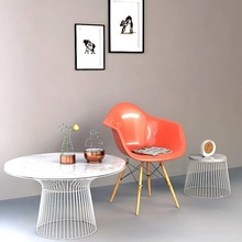 living room 3d model in bomber 3dexport architecture chair livingroom table clock 3d print model - Mito3D