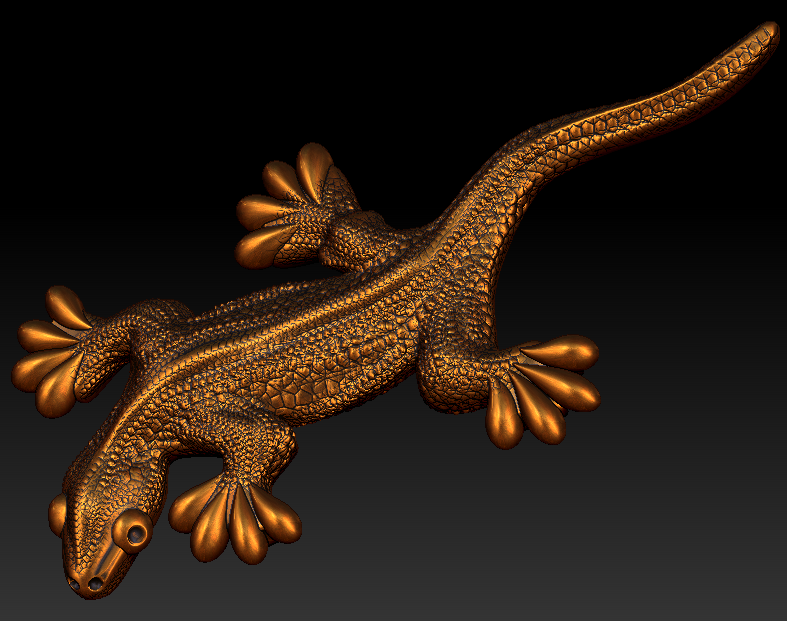 lizard 3d print model in 3dexport printable 3D print model - Mito3D