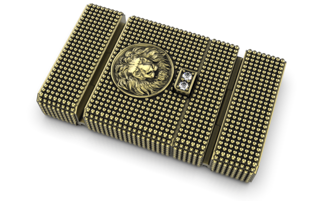 serratura scatola 3d stampa modello in 3dexport braccialetto brasato gioiello gioielleria braslatelock oro argento cnc bracelete gioielli fermagli chiusura braccialetti catena 3d print model - Mito3D