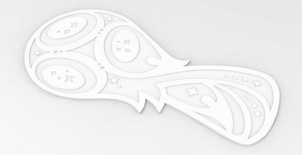Logo Tasse Zeichen Logos Tasse Logo Zeichen fifa Fußball Kunst download 3dexport stl 3d 3dprint druckbar 3dmodel 3d print model - Mito3D