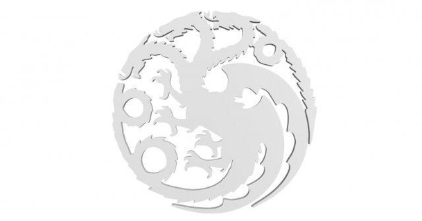 logo avuto 2 segni loghi Drago cartello animale arte Scarica 3dexport stl 3d 3dprint stampabile 3dmodel 3d print model - Mito3D