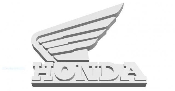 logo honda 2 signs logos sign car japan motorcycle art download 3dexport stl 3d 3dprint printable 3dmodel 3d print model - Mito3D