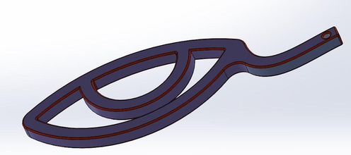 a logo anahtarlık 3d yazdır model in işaretler logolar 3dexport solidworks 3d print model - Mito3D