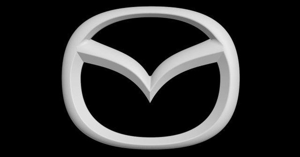 Logo Mazda Zeichen Logos Wagen Kunst download 3dexport stl 3d 3dprint druckbar 3dmodel 3d print model - Mito3D