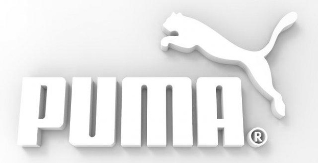 Logo Puma Zeichen Logos Puma Logo Zeichen Sport Kunst download 3dexport stl 3d 3dprint druckbar 3dmodel 3d print model - Mito3D