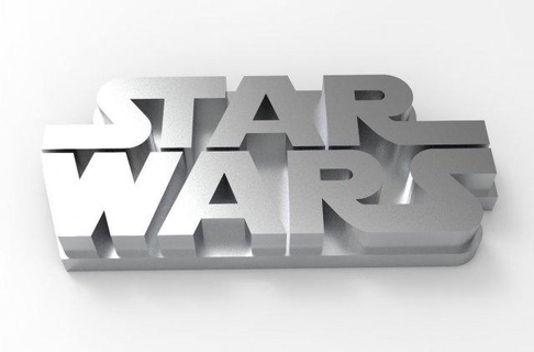 logo star wars signs logos sign art download 3dexport stl 3d 3dprint printable 3dmodel 3d print model - Mito3D
