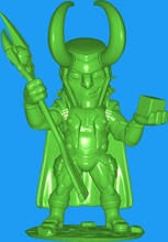 loki 3d impressão modelo in homem 3dexport 3d print model - Mito3D