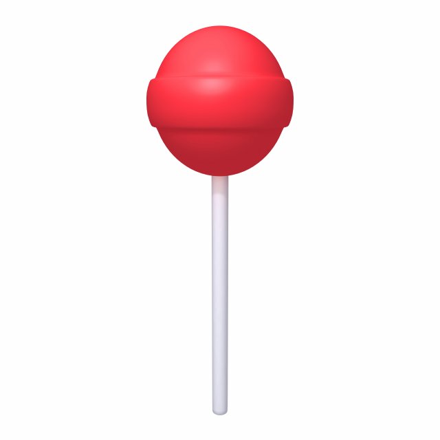 lolipop yalamak çubuk karikatür 3d model in tatlılar 3dexport şekerleme karamel pralin tatlı şeker gıda bonbon yapışkan lezzetli ikramlar jöle kamışı 3D print model - Mito3D