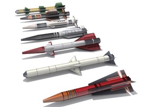 uzun aralık füzeler 3d model in mermiler 3dexport füze mermi bazuka topçu genel bomba bombacı c4 şarj etmek roket silo nükleer seyir kısa orta çokgen 3d print model - Mito3D