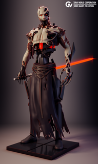lord starkiller star wars - force unleashed  man game star-wars starkiller jedi character sith man  3d print model - Mito3D