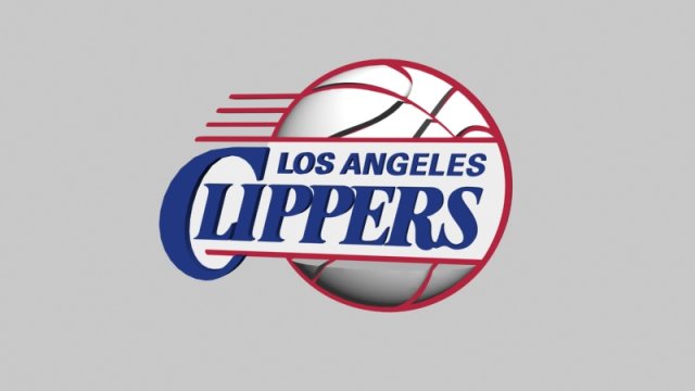 Los melekler makas nba Basketbol takım los angeles Amerika Birleşik Devletleri semboller amblem 3D print model - Mito3D