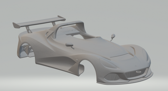 lotus 3-eleven vehicle diecast hotwheels slotcar hot wheels toys print race car 3d print model - Mito3D