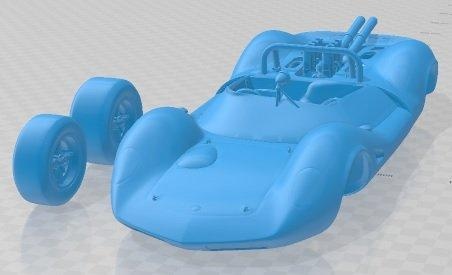 lotus 40 1965 imprimable voiture automobile diorama modélisation loisir solide échelle modèle 3d print model - Mito3D