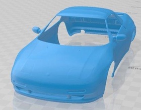 lotus elan s2 1994 printable body car 3d print model in automotive 3dexport slot scalextric tamiya rc miniz hobby micro 3d print model - Mito3D