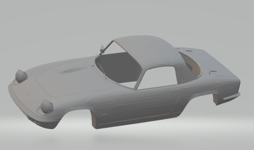 lotus elan slot car pressofuso slotcar hotwheels miniatura toyota gara 3D print model - Mito3D