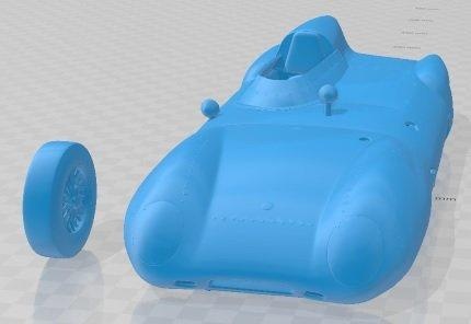 lótus imprimível carro automotivo diorama modelagem passatempo sólido escala modelo 3d print model - Mito3D