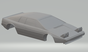 lotus esprit 3d yazdır model in araç 3dexport döküm sıcak tekerlekler scx rcmodel radyo kontrol tamya ölçülü yazdırılabilir araba yuva slotcar 3d print model - Mito3D