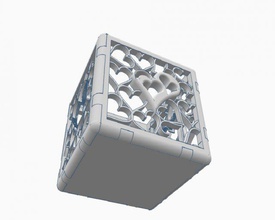 liebe box 3d drucken modell skulptur 3dexport liebesbox herzen herzbox 3d print model - Mito3D