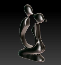 les amoureux la sculpture 3d d'impression statue stéréolithographie 3d print model - Mito3D