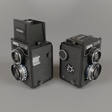lubitel 166b fotocamera 3d modello in foto 3dexport otturatore apertura fotografia lente retrò telecamera film vecchio sovietico ottico cycles render 3d print model - Mito3D