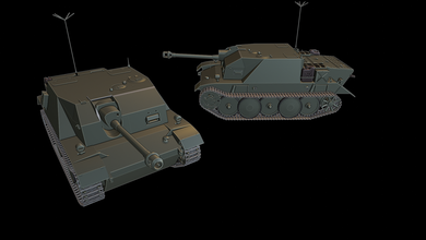 luchs tanks war thunder wow wows 3d models modeling printing print toy panzer panzerkampfwagen 3d print model - Mito3D
