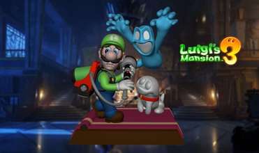 3D Printable Luigi's Mansion: Dark Moon Foyer by Minty Fries
